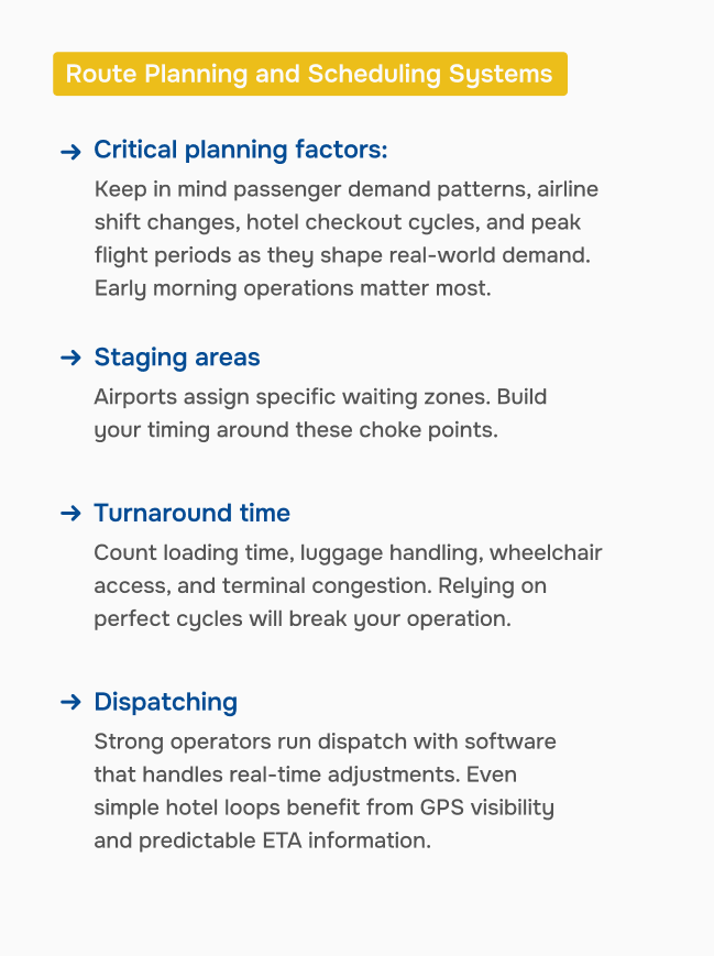 route planning and scheduling systems